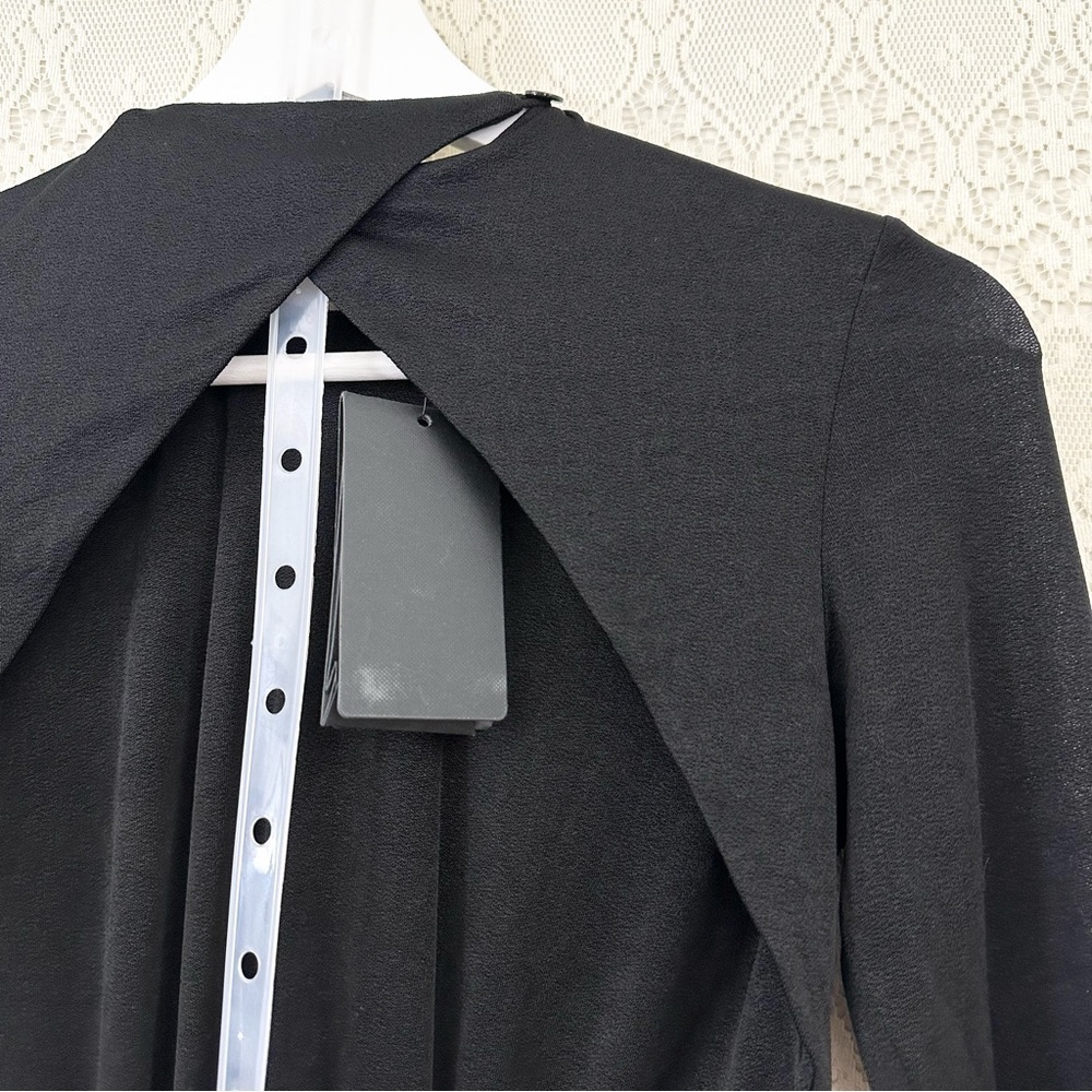 DoDo Bar Or Tina Buckle-Detailed Cutout Crepe Dress - Picture 12 of 16